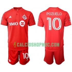 Toronto FC Pozuelo 10 Bambino Maglia Prima 2020/2021 Manica Corta (+ Pantaloncini)